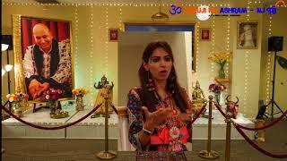 Satsang By Aarti Aunty - Guruji Ka Ashram - New Jersey - USA - Somerset Temple