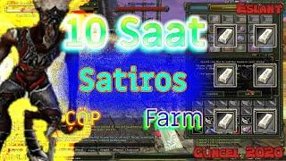 Knight Online 10 Saat Okçu İle Eslant Satiros Çöp Farm 2020