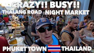 Exploring The Bustling Nightlife At Thalang Road Night Market In Phuket TownThailand 