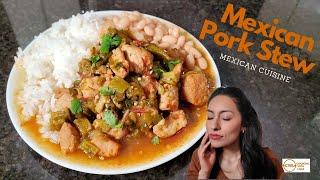 MEXICAN PORK LOIN IN SALSA  Pork Guisado   #StayHome and Cook with Lilia