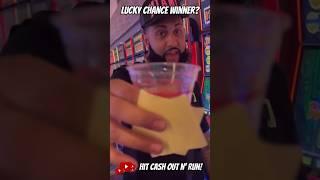 Did he win the jackpot off a LUCKY CHANCE SPIN? #shorts #casino #jackpot