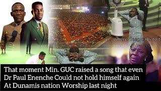 That moment Min. GUC raised a song that even Dr Paul Enenche Could not hold himself again At Dunamis