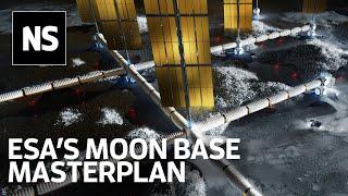 Hassell and ESA unveil their concept for a permanent base on the moon