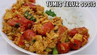 RESEP TUMIS TELUR SOSIS YANG ENAK DAN GAMPANG #MasakituGampang #Yummyapp