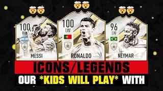 FIFA 50  FUTURE ICONS Our Kids WILL PLAY WITH  ft. Ronaldo Messi Neymar… etc