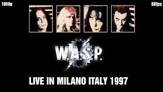 W.A.S.P. Live in Milano Italy 1997 Master Tape Edit 1080p 60fps HD