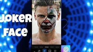 Learn Joker Face PicsArt Editing Tutorial