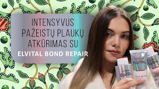 Trijų žingsnių rutina su LOREAL PARIS ELVITAL - Bond Repair #drogaslietuva #Elvital