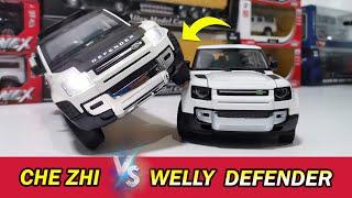 Defender War Che Zhi Vs Welly Brand Diecast Models 124 Scale  Speedo Club