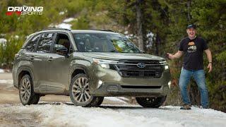 2025 Subaru Forester Reviewed on Snow Dirt and Street