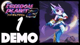 FREEDOM PLANET 2  Demo Part 1- Lilac the Dragon Girl