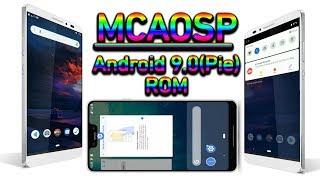 ROM Pie MCAOSP Pie9.0 ROM for Redmi note 4  MCAOSP with MIUI Camera