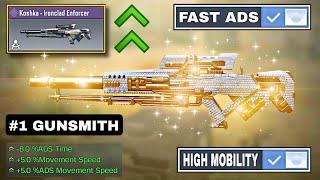 BEST FASTNEW ADS+LOW HITMARKER KOSHKA Gunsmith Setup BEST KOSHKA Loadout? KOSHKA CODM Attachments