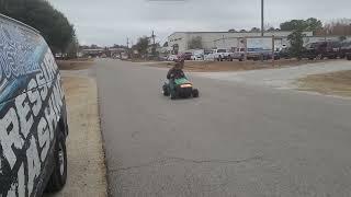 80mph Briggs and stratton vanguard cam racing lawn mower.