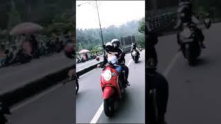 mentahan scoopy senggol boss