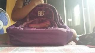 Arrumando minha mochila