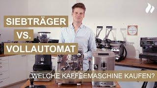 Kaffeevollautomat oder Siebträgermaschine - Was ist besser?  roastmarket