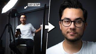 Headshot Photography - Start taking PRO Photos with this EASY Setup Gear BTS and Photo Examples
