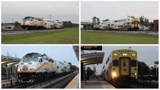 SunRail Trains at Meadow Woods FL