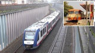 The AKN Railway Line between Ulzburg Süd and Henstedt-Ulzburg Diesel Operation 2024