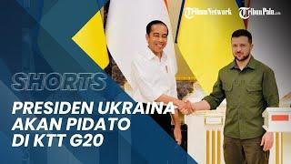 Presiden Ukraina Volodymyr Zelenskyy akan Pidato dalam Acara KTT G20 di Bali