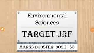 Target jrf  environmental sciences net jrf exam evs best notes mind mapping