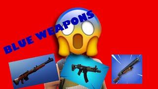 Fortnite Blue weapons only challenge