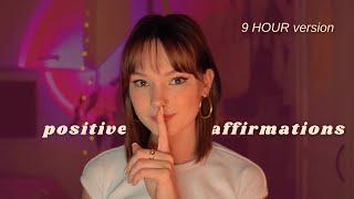 ASMR positive mind sleep affirmations 9 hour version