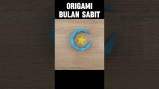 Cara Membuat Origami Bulan Sabit  Belajar Origami