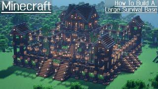 Minecraft  How To Build a Large Survival Base