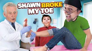 Shawn Broke My Toe FV Family *clickbaityish*