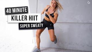 40 MIN YOU VS YOU HIIT WORKOUT - Full Body No Equipment No Repeat - HIIT IT HARDER DAY 22