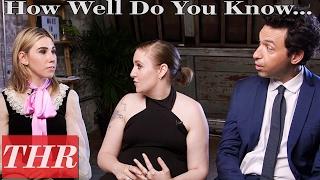 Girls Cast Allison Williams Lena Dunham & More Play How Well Do You Know Your Castmates?  THR