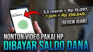 CUMA NONTON VIDEO 35 MENIT DIBAYAR 15 RIBU - Aplikasi Penghasil Uang Terbukti Membayar?