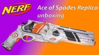 Destiny 2 Ace of Spade Nerf replica unboxing