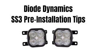 Diode Dynamics SS3 Fog Lights - Pre-Installation Tips To Save You A Headache