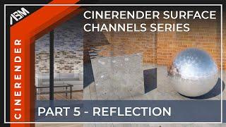 CineRender Surface Settings Series Part 5 Reflection Channel in ARCHICAD