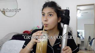 GRWM For A Concert HairMakeupOutfit
