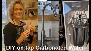 DIY Carbonated Water - unlimited on tap nearly free