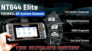 Is Foxwell NT644 Elite the Best OBD2 Scanner? Honest Review and Demo  Foxwell NT644 Elite Review 