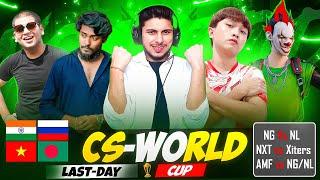 CS WORLD CUP  LAST DAY   DO OR DIE  FT- INDIA VIETNAM RU BD #nonstopgaming -free fire live