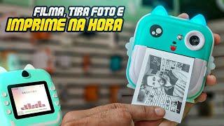 Saiba Tudo Sobre a Câmera Infantil de Impressão Instantânea Childrens Digital Print Camera