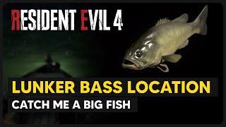 Resident Evil 4 Remake - Catch Me A Big Fish Lunker Bass Location