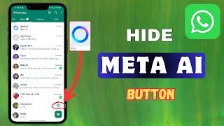 How To Remove Meta AI on WhatsApp  Delete Meta AI in WhatsApp  Hide AI Button