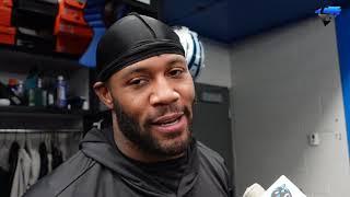 Panthers Players Talk Preparing for Lions Game