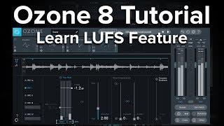 Ozone 8 Tutorial - Learn LUFS Target Mastering for Spotify Youtube Tidal