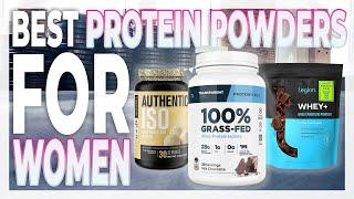 The BEST Protein Powders for WOMEN In 2024 Ft. Chelsea Bourgeois