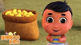 Haan Haan Geet हां हां गीत Aloo Bola + Hindi Rhymes for Babies Cartoon Videos