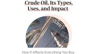 How Crude Oil Impacts Everything You Buy What Crude Consumption Indicates About The Economy