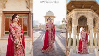 Humaira on her Barat  Bridal Shoot  Pakistani Bride  Snapers Photography & Films